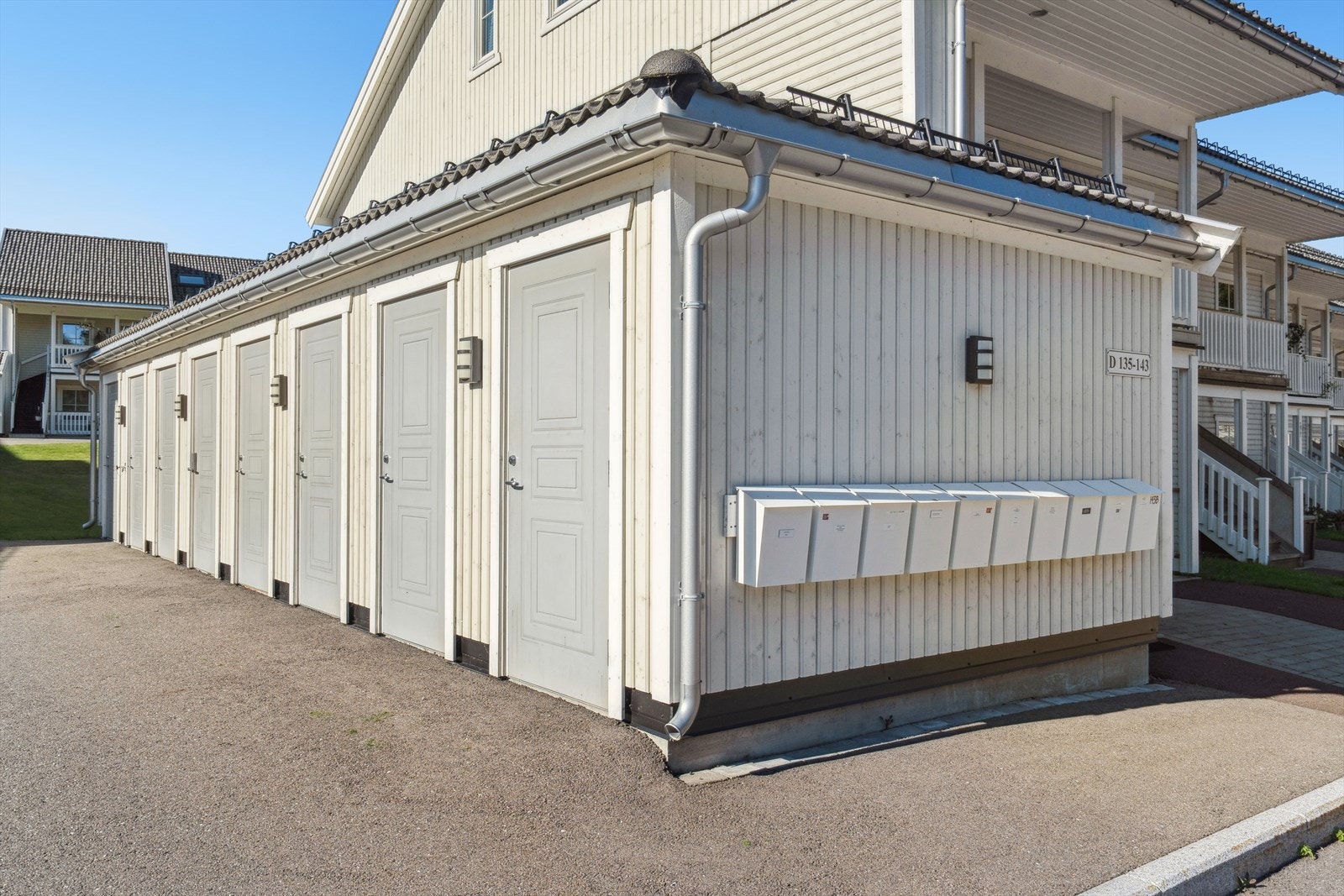 Det medfølger utvendig sportsbod. Galleribilde