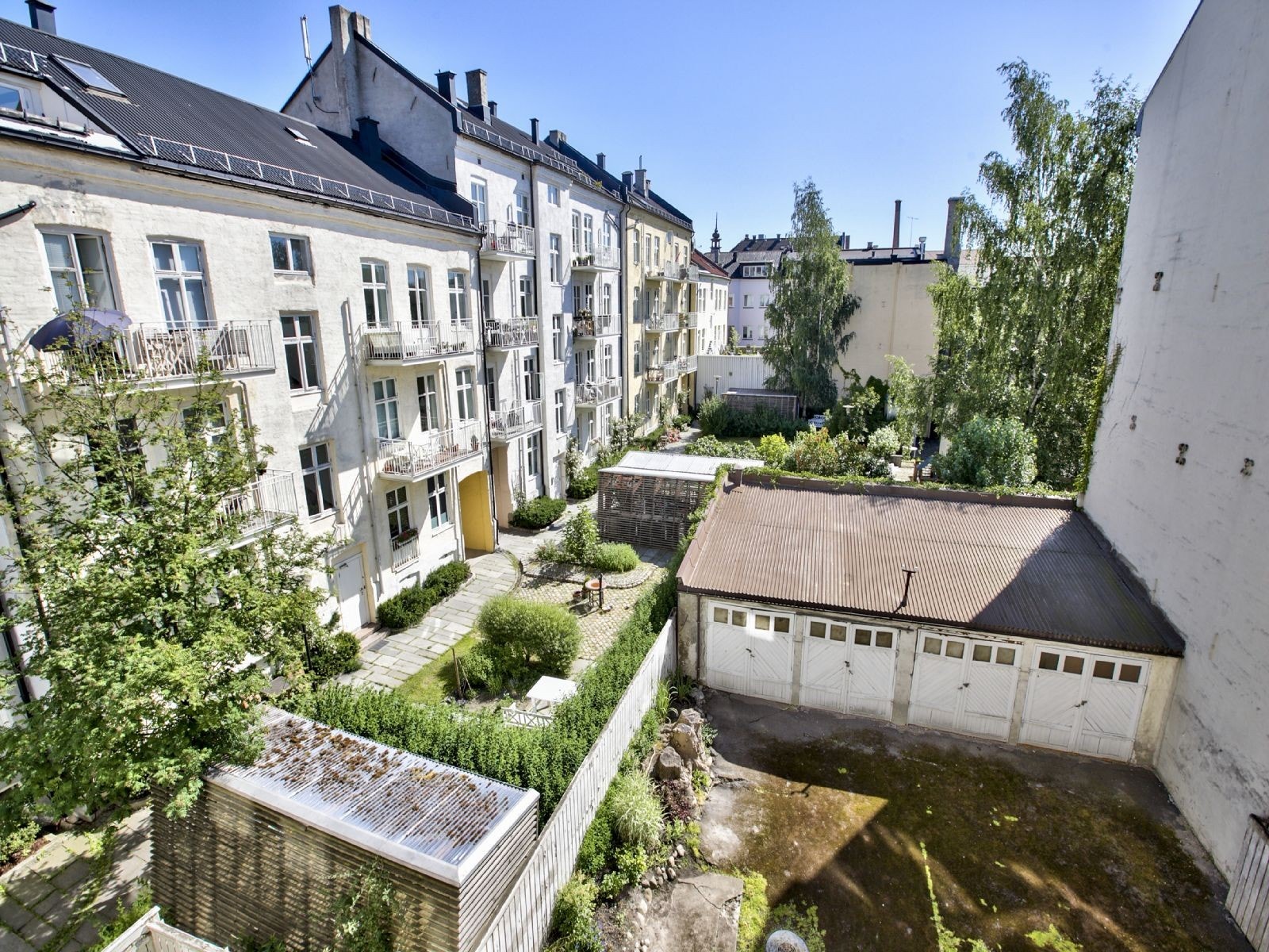 Utsikt fra loftsetasjen Galleribilde