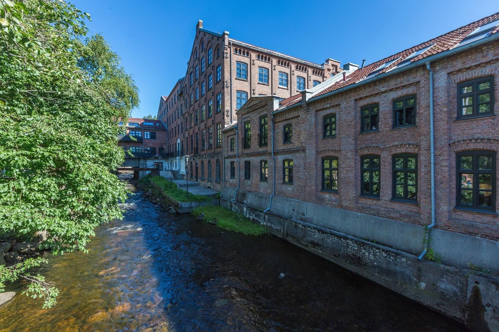 Campus G12 er nært naturen samtidig som det er sentralt med enkel adkomst til sentrum. Galleribilde
