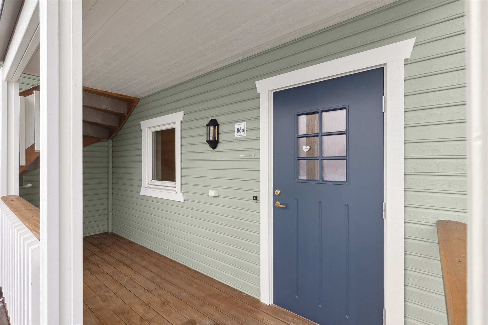 Overbygget inngangsparti. Galleribilde