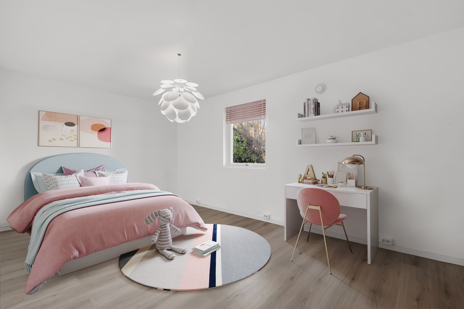 Det andre soverommet passer ypperlig som barn eller gjesterom. Galleribilde