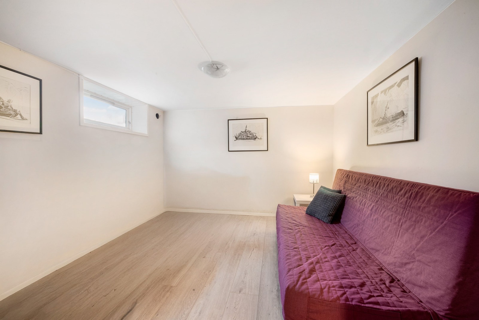 Rom benyttet som gjesterom i kjeller tilfredsstiller ikke krav til rømning og dagslysflate Galleribilde