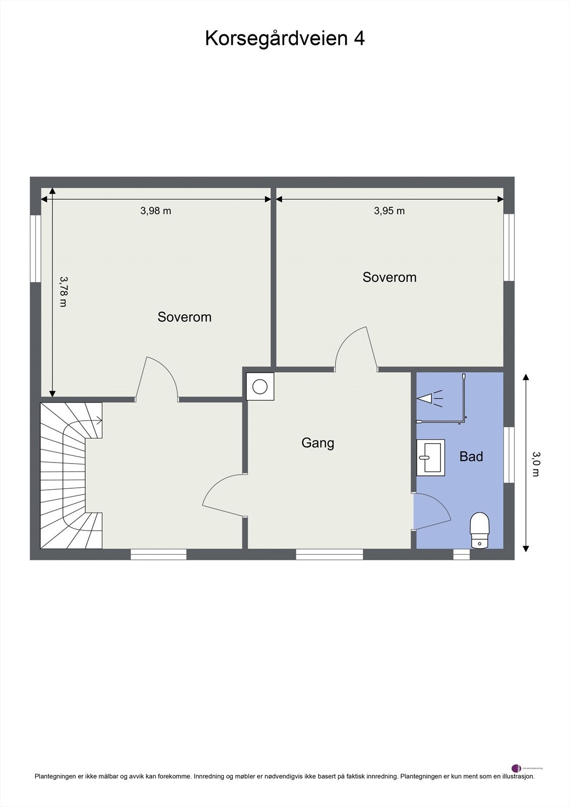 Plantegning - 2. etasje Galleribilde