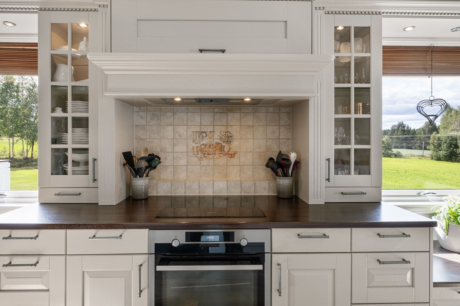 Kjøkkenet er av høy kvalitet og har spennende detaljer. Galleribilde