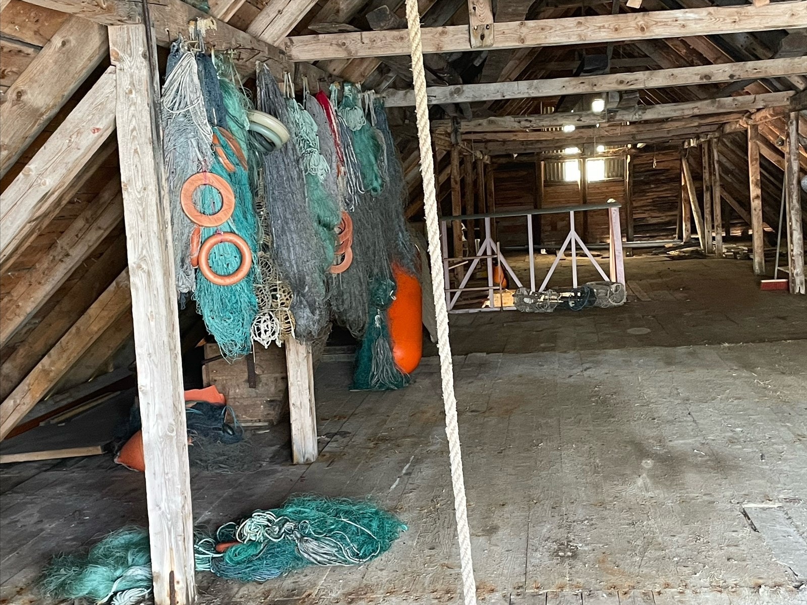 Uinnredet loft Galleribilde