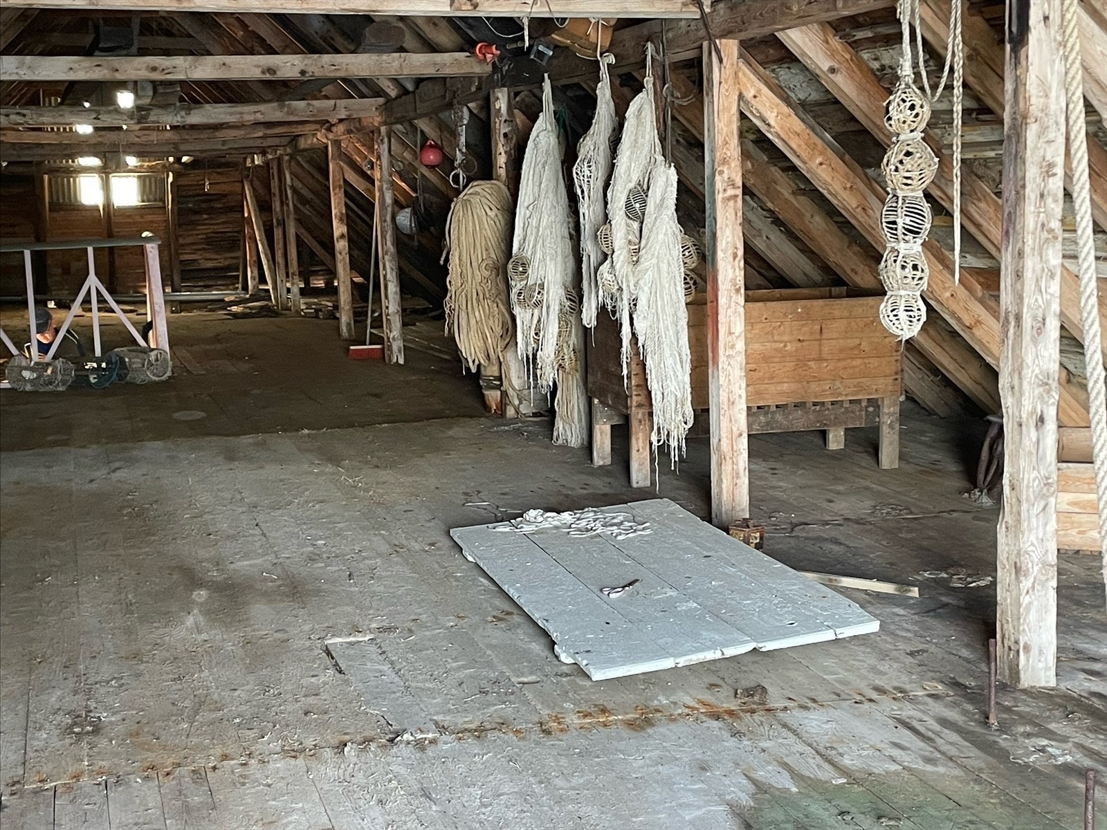 Uinnredet loft Galleribilde