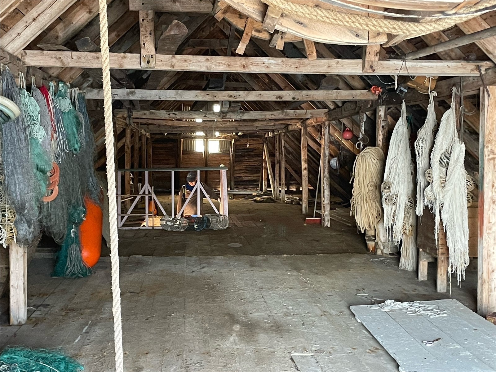 Uinnredet loft Galleribilde