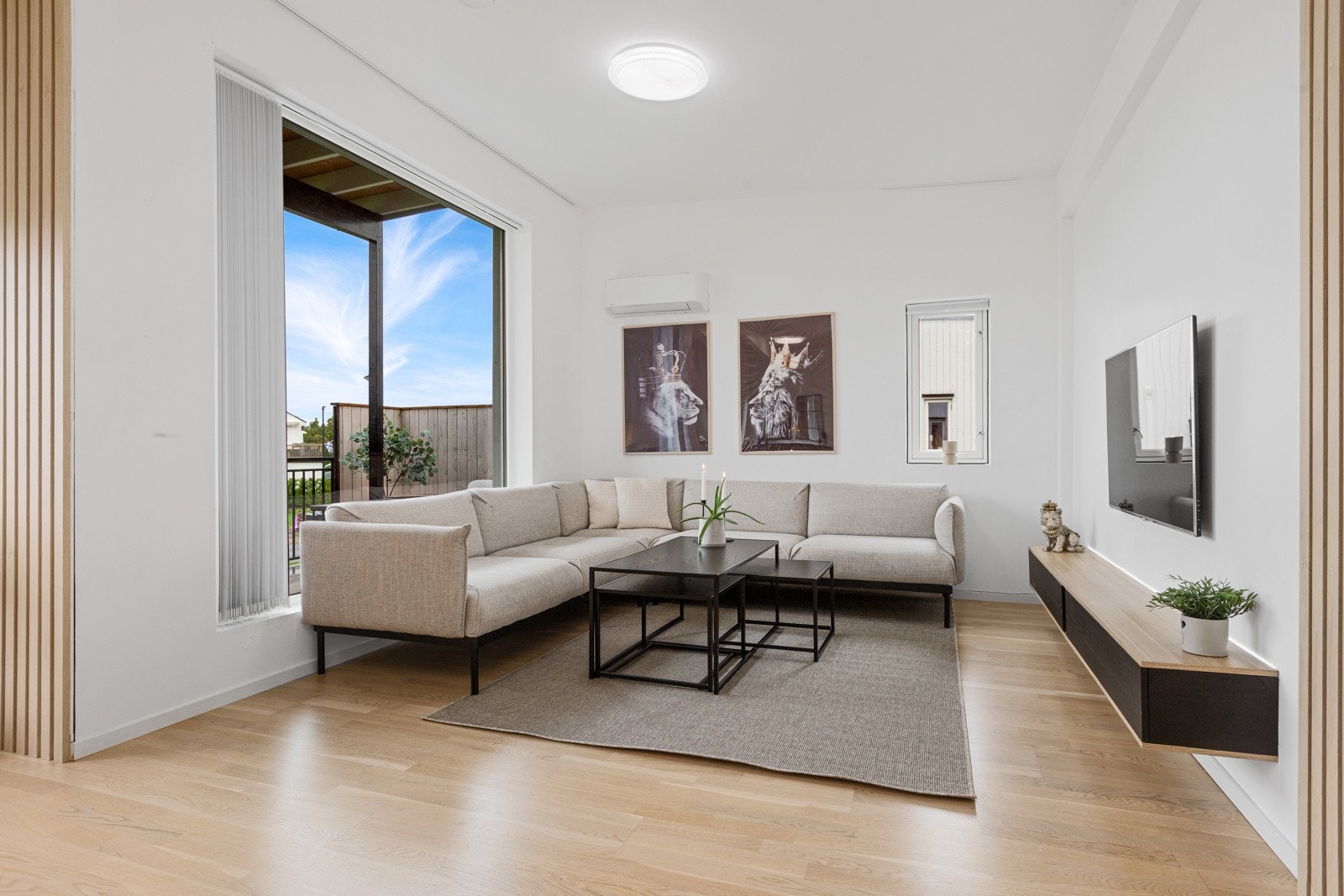 Naturlig plass for tv- stue Galleribilde