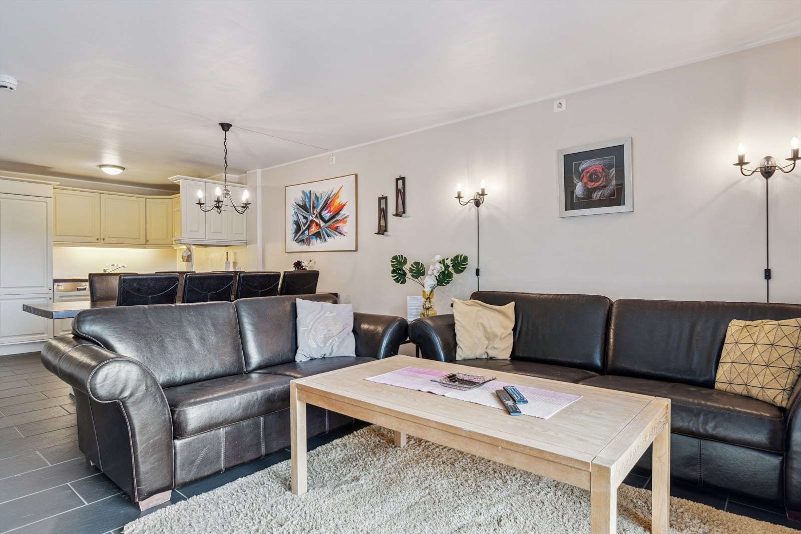 Med leilighet på fjellet senker skuldrene seg, og livet går litt saktere. Galleribilde