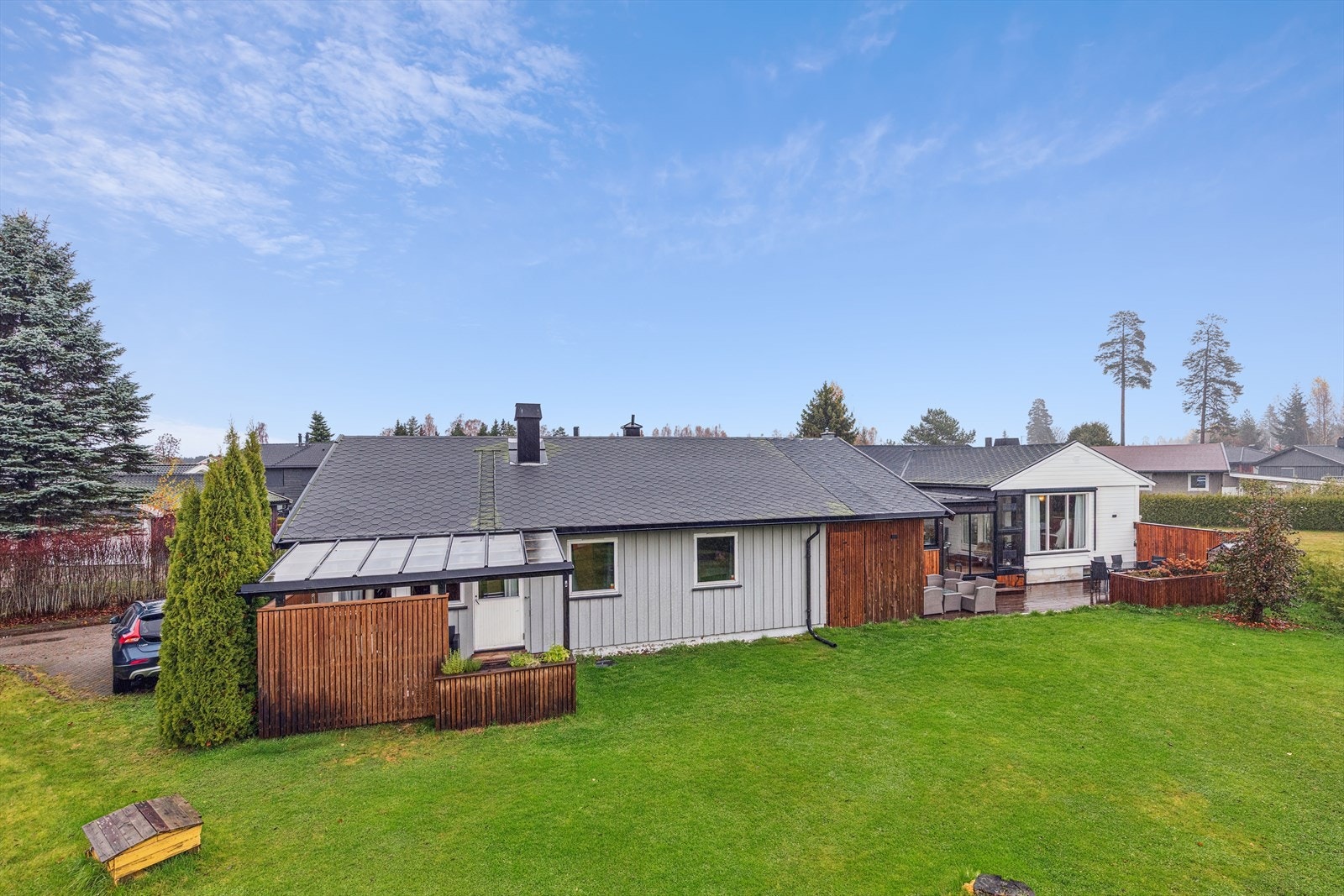 Eiendommen ligger i et etablert boligområde med rolige og trygge omgivelser. Foto: EFKT (Bjørn Sørheim) Galleribilde