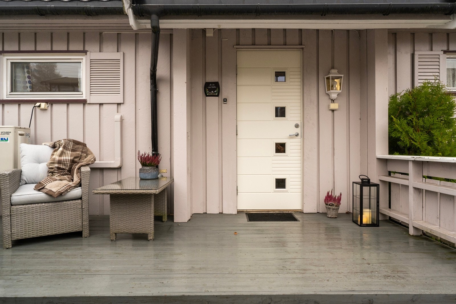 Overbygd inngangsparti Galleribilde