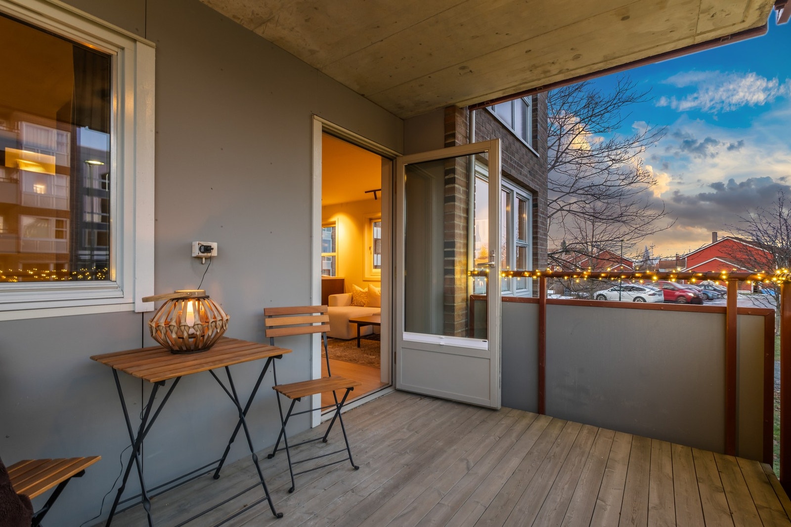 Verandaen er vendt mot øst. Galleribilde