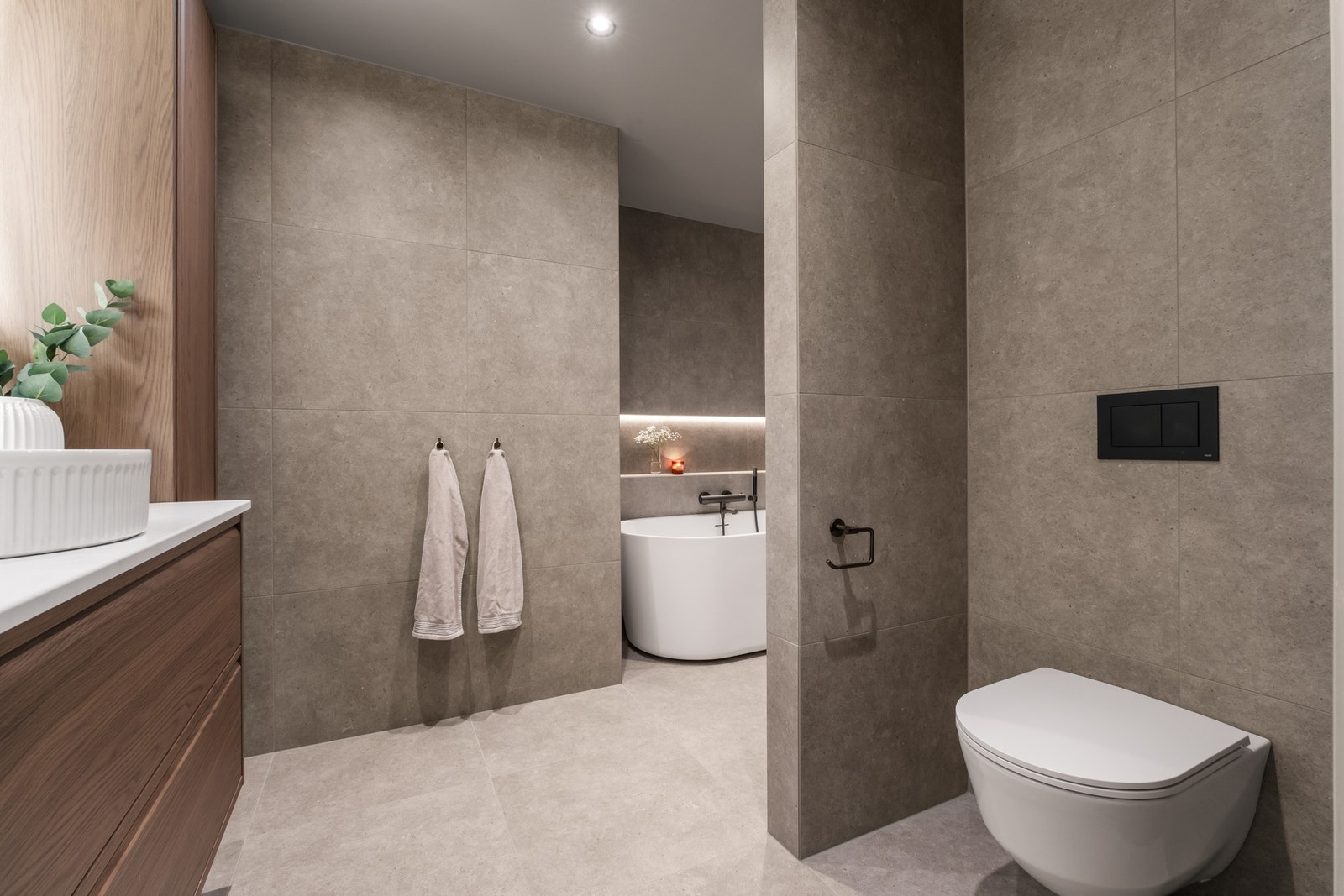 Badet gir ordentlig spa-følelse. Bør oppleves! Galleribilde