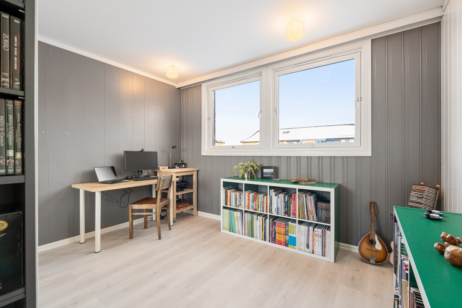 Soverom to på 12 m². Galleribilde