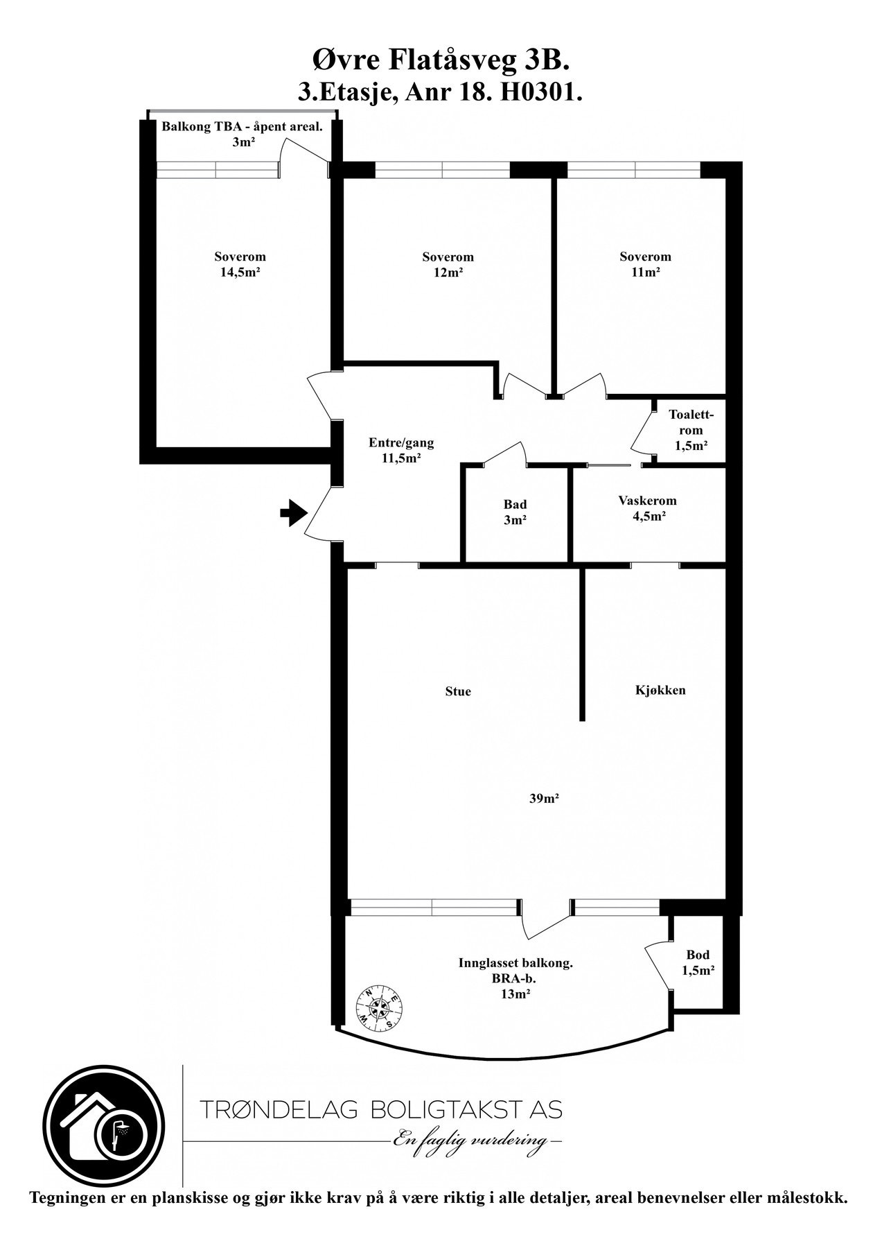 Planskisse. Galleribilde