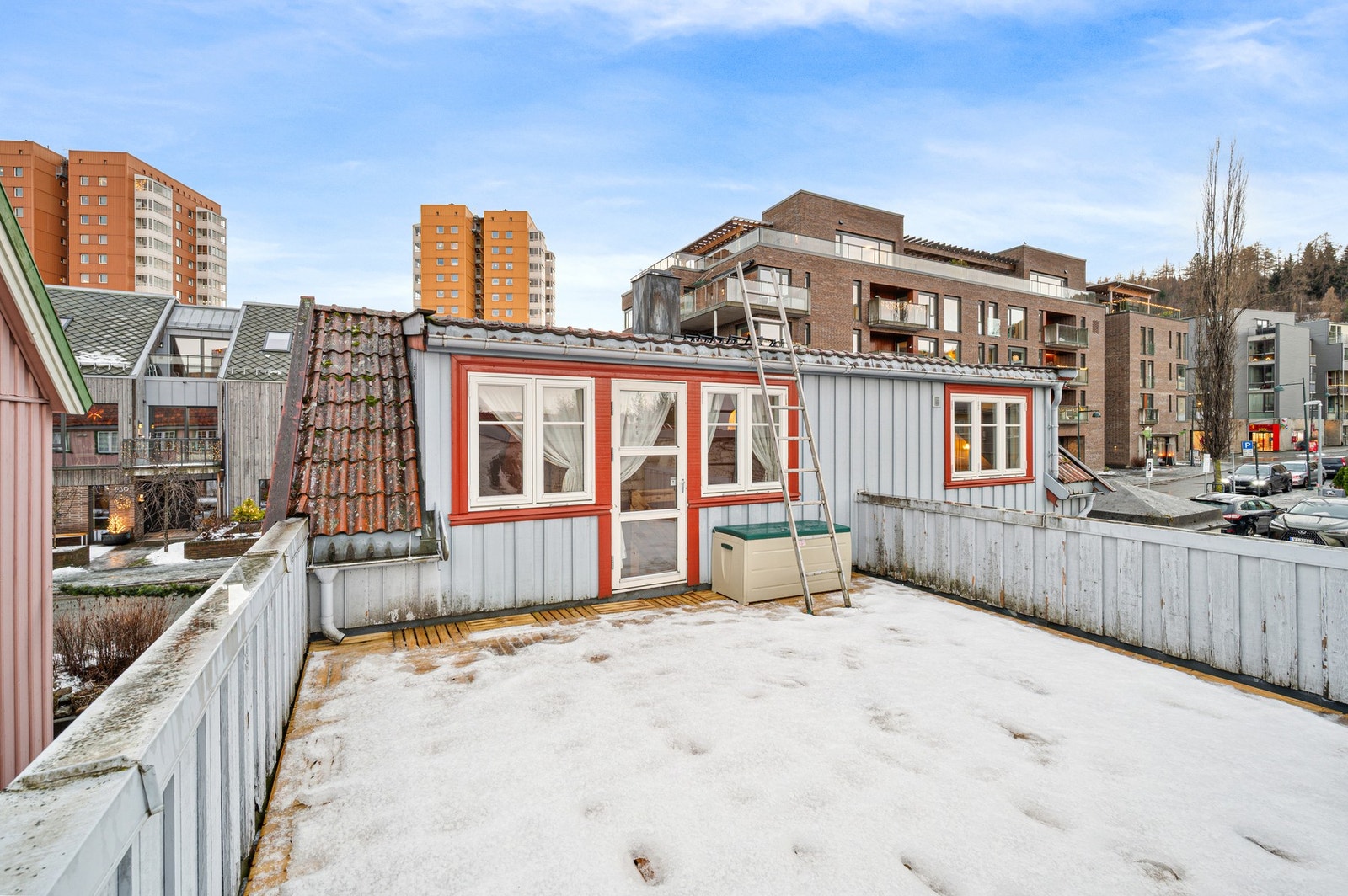 Den store overflaten byr på en rekke møbleringsmuligheter. Galleribilde