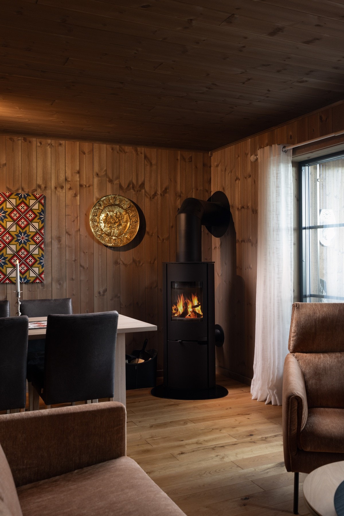 Peisovn for både varme og hygge. Galleribilde