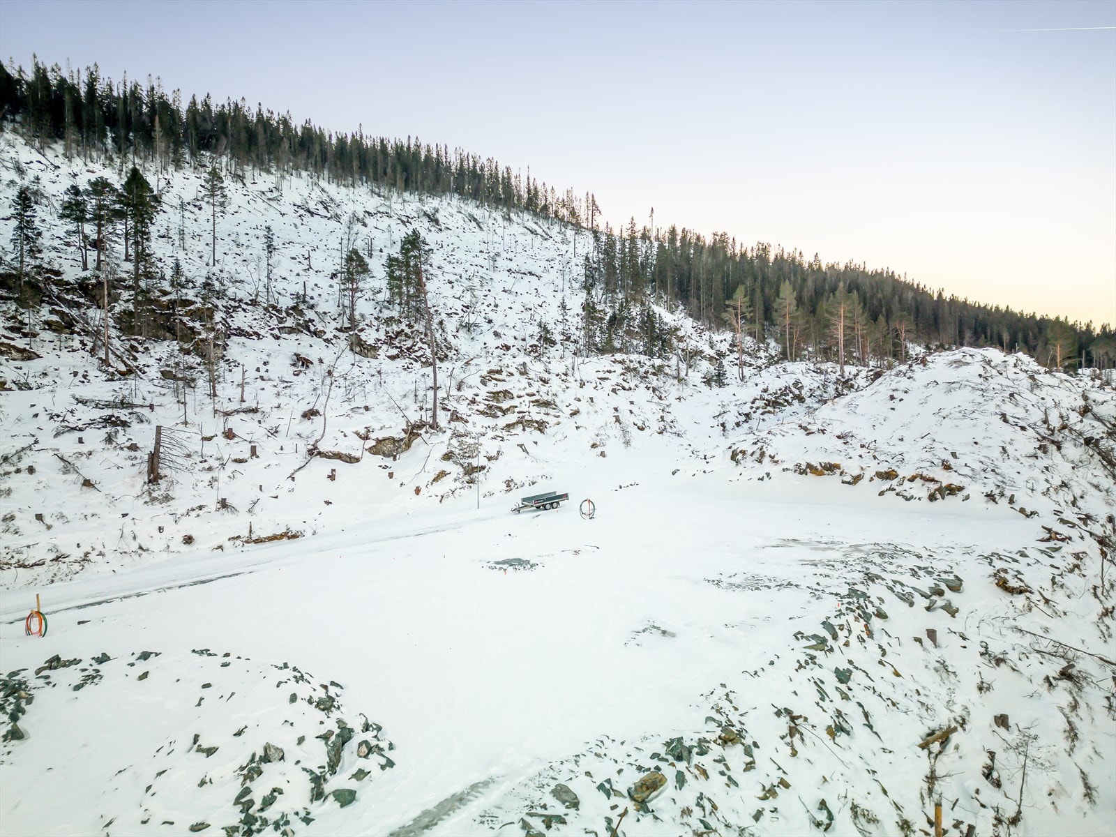 Tomta først på bilde Galleribilde