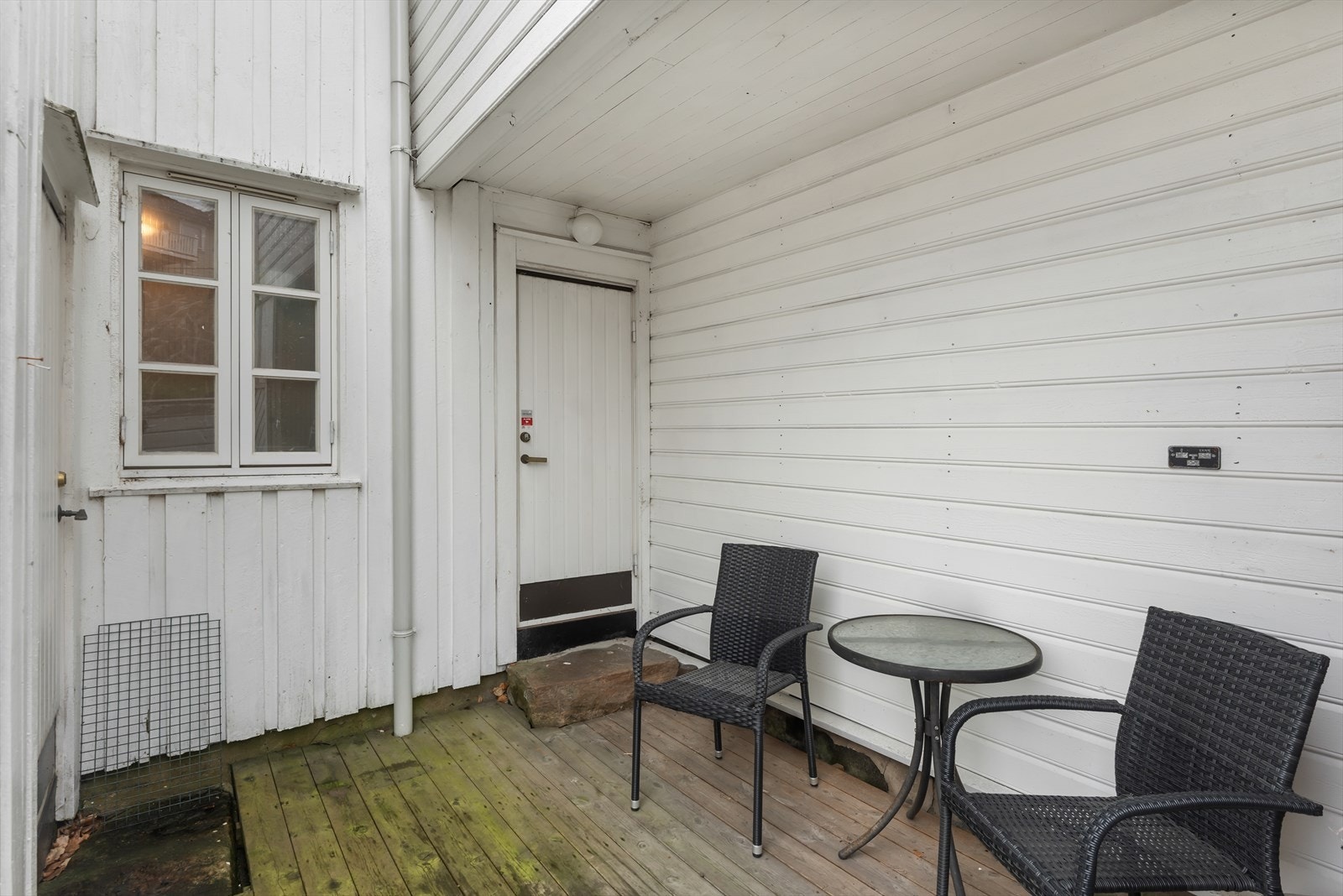 Verandaen på baksiden Galleribilde