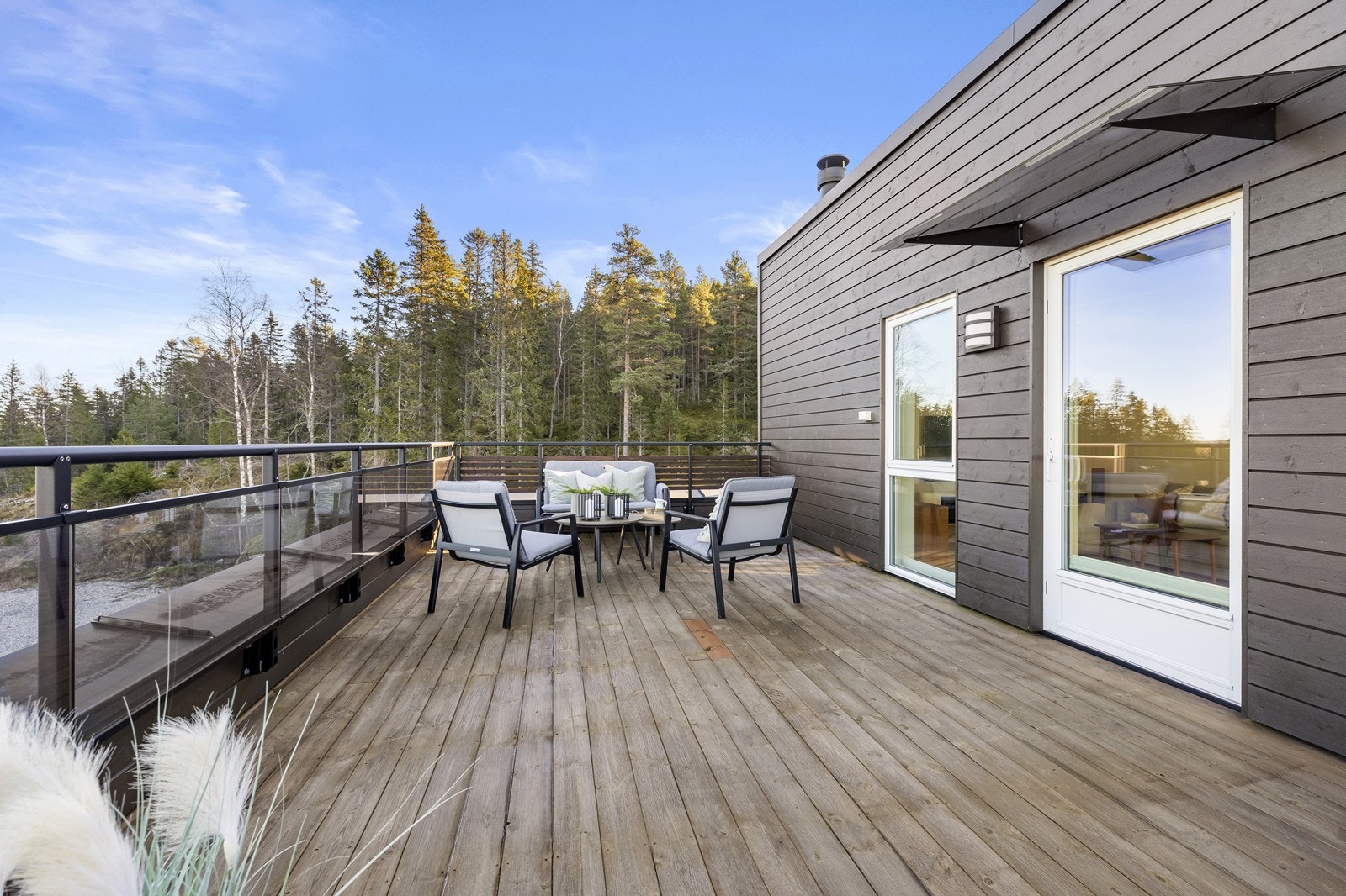 Takterrasse. Galleribilde