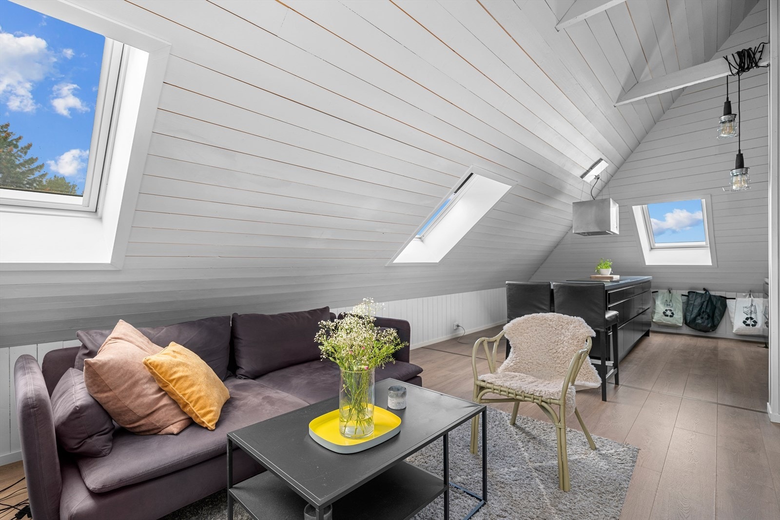 Stue loft Galleribilde