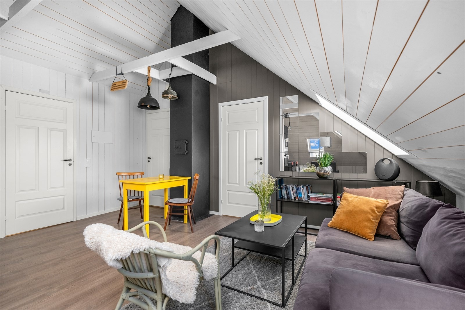 Stue loft Galleribilde