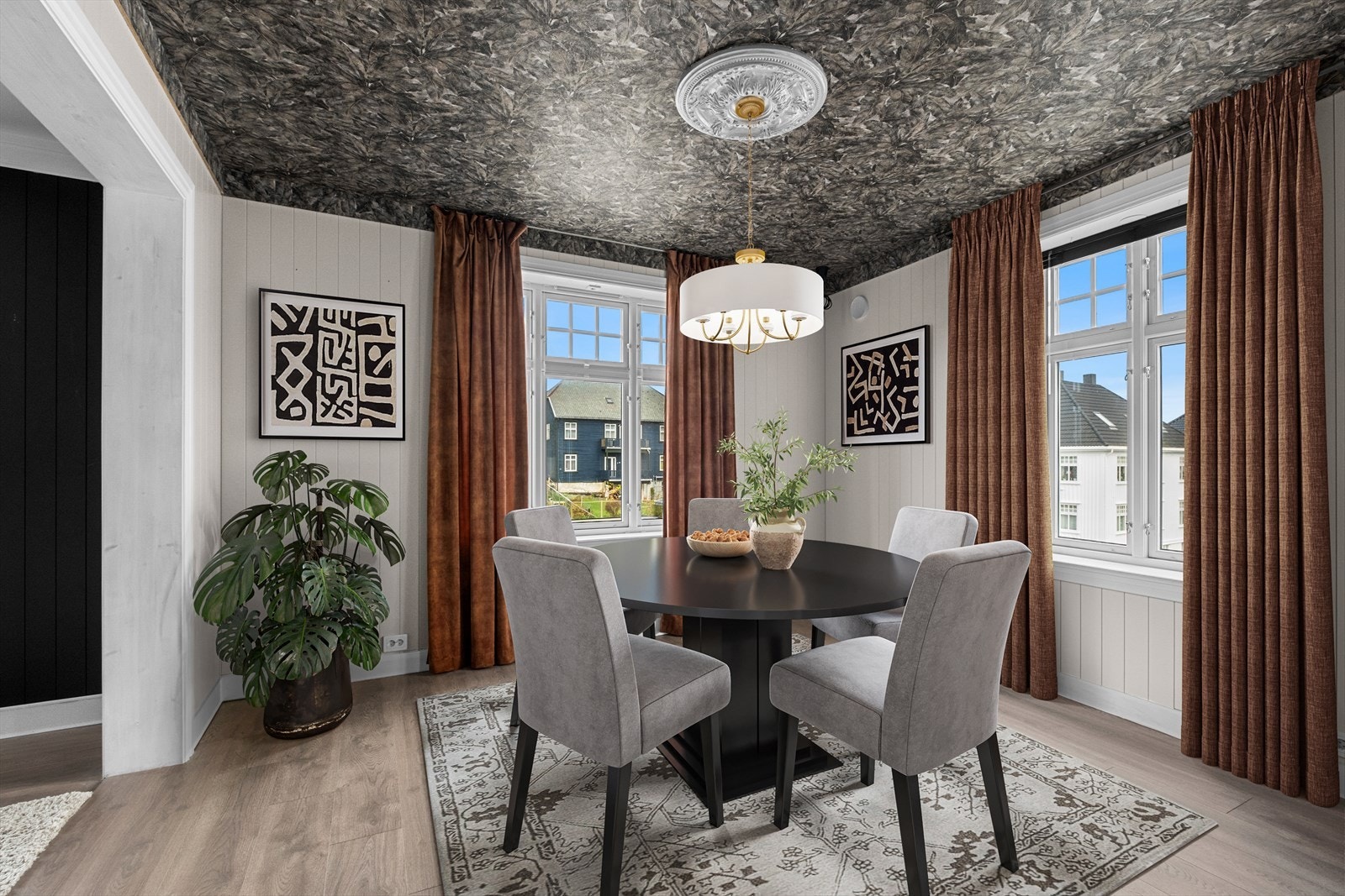 Illustrasjon spisestue leilighet 2. etasje Galleribilde