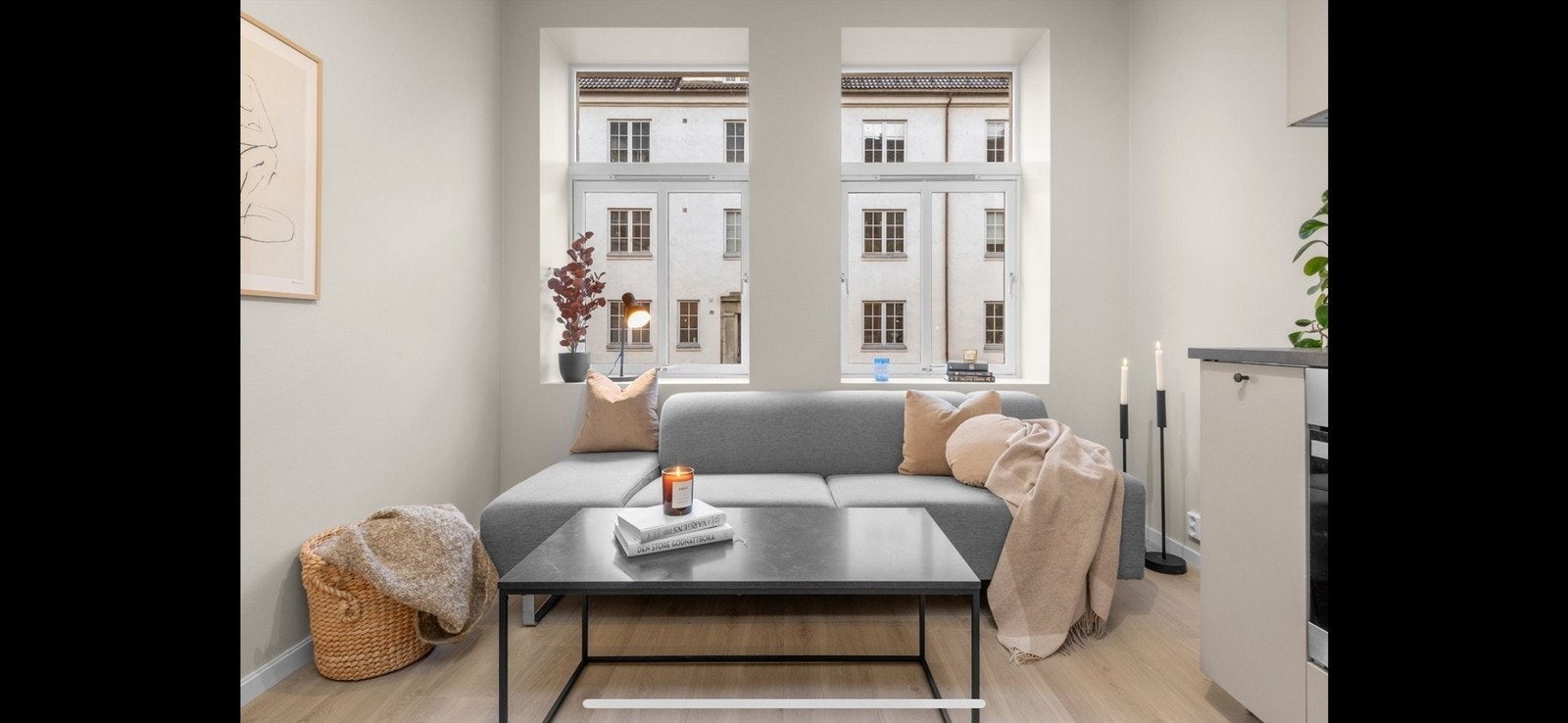 Leiligheten ble vesentlig oppgradert i 2023 (andre møbler følger) Galleribilde