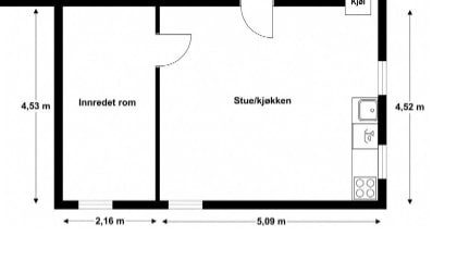 Plantegning. Galleribilde