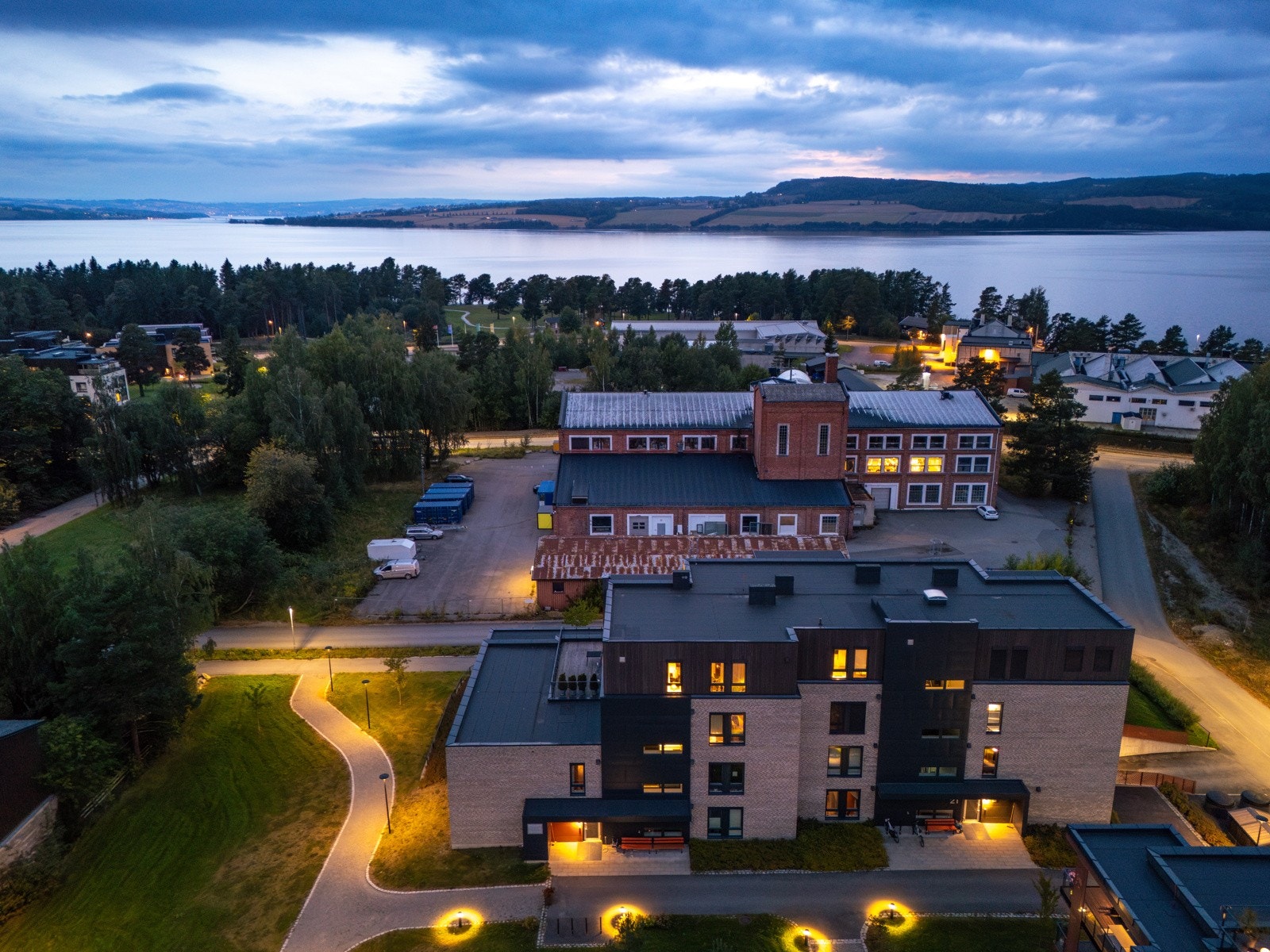 Dronefoto Galleribilde