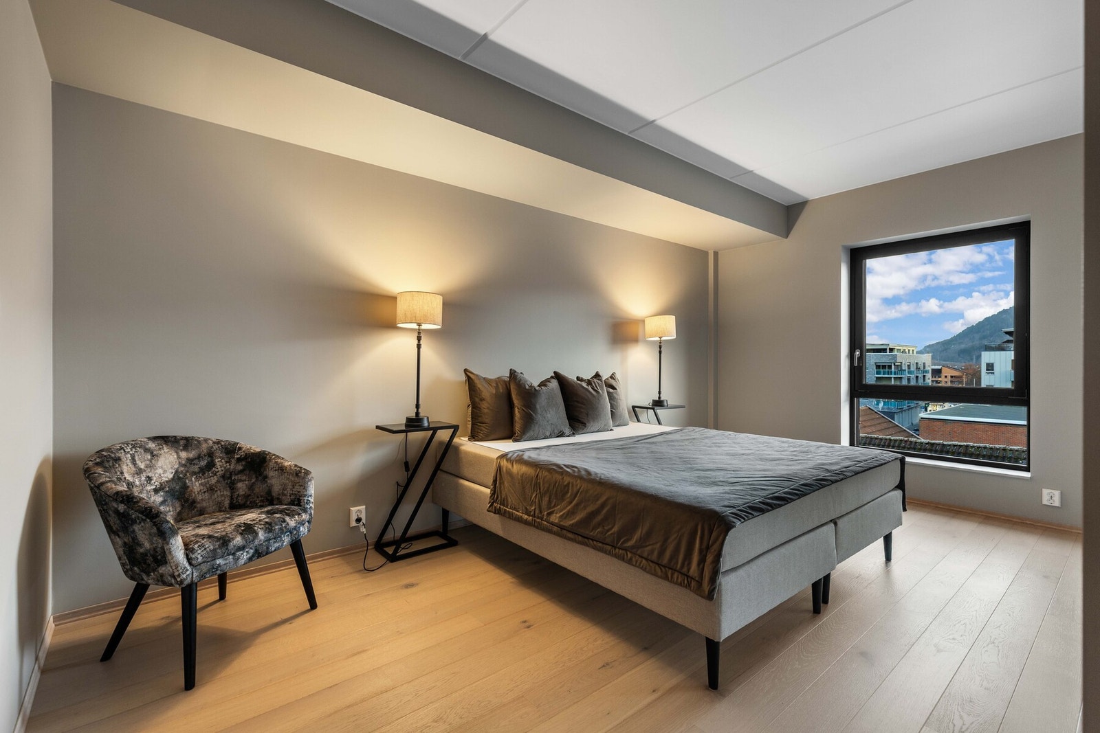 Leiligheten har to gode soverom. Galleribilde