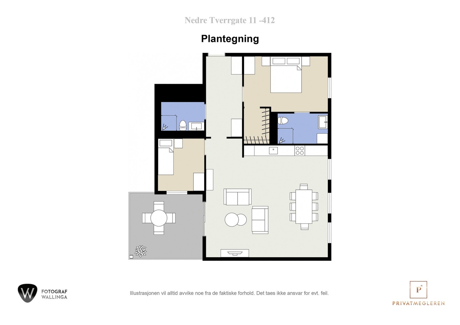 Planløsning. Galleribilde