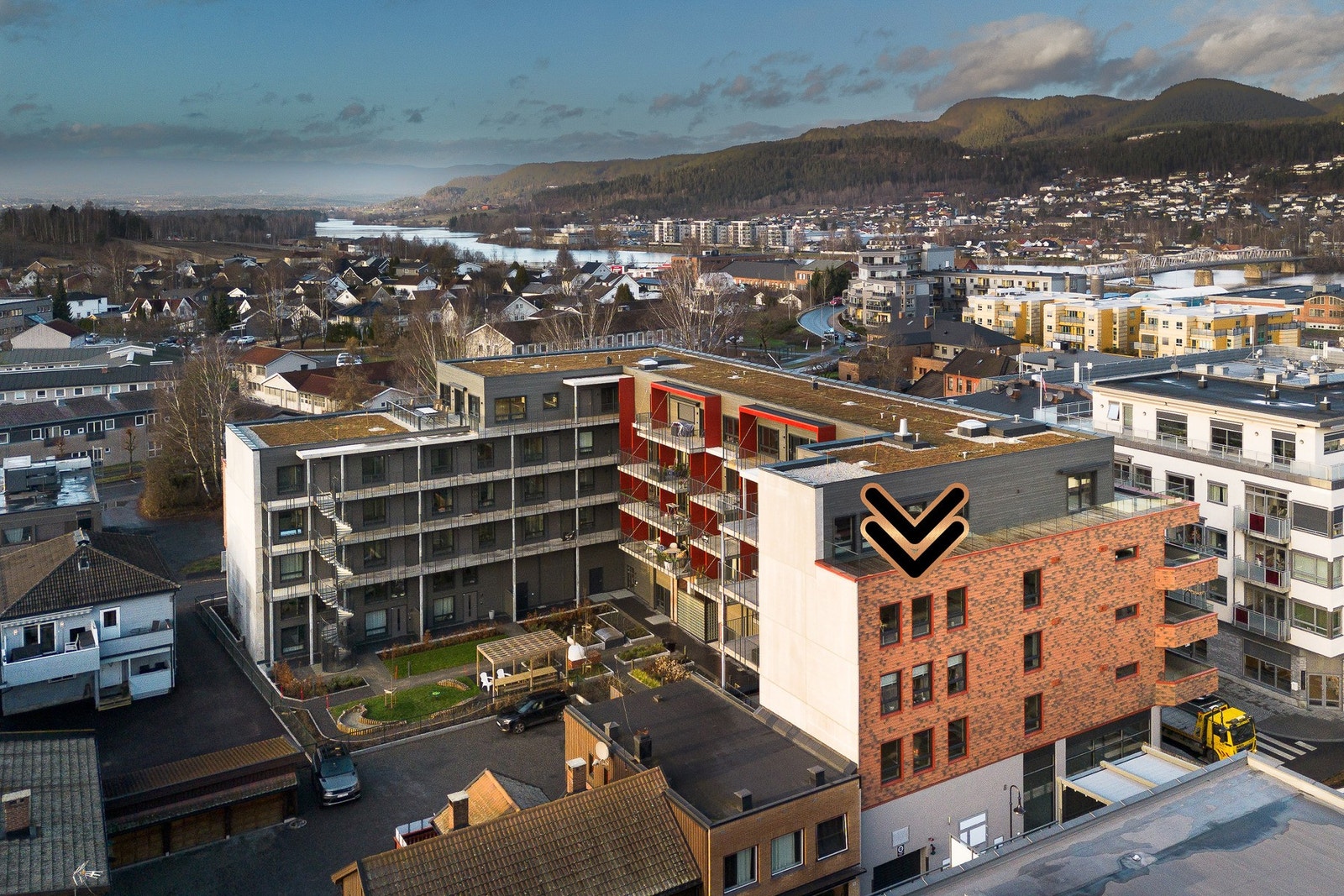 Her bor du i nærheten av "alt". Galleribilde