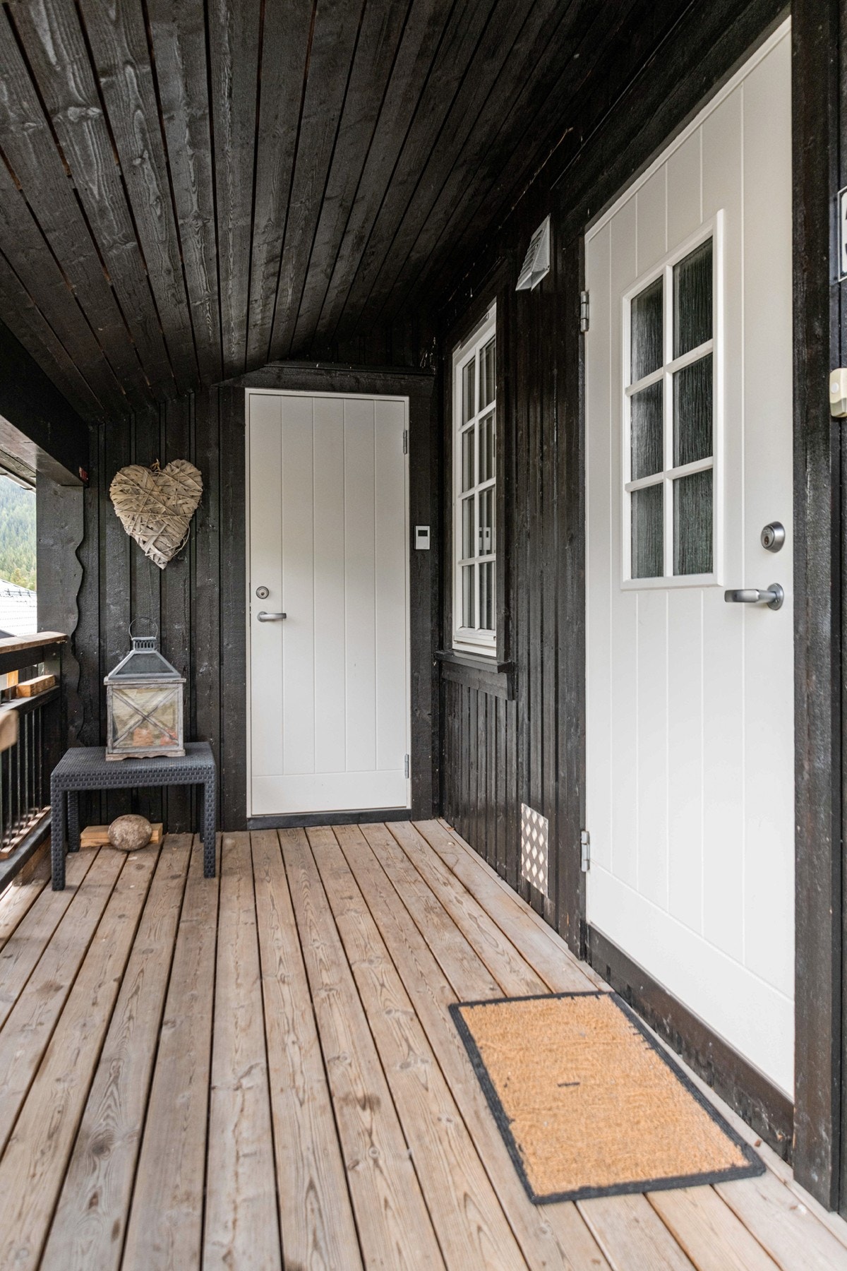 Overbygget inngangsparti Galleribilde