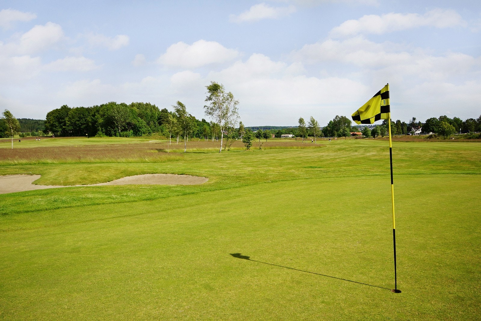 Ikke langt unna finner du Larvik Golfklubb - en av Norges beste golfbaner. Her finnes det 2 golfbaner med henholdsvis 9 og 18 hull. Banen har internasjonal standard, er av høy kvalitet og er en av de banene med lengst spillesesong i landet. Galleribilde