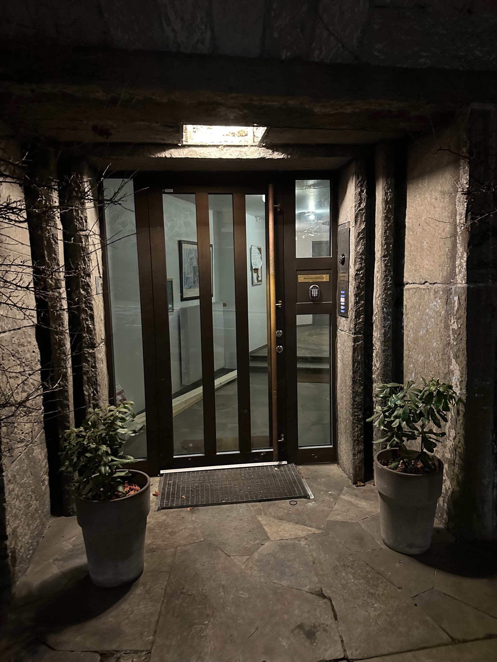 Ingangsparti Galleribilde