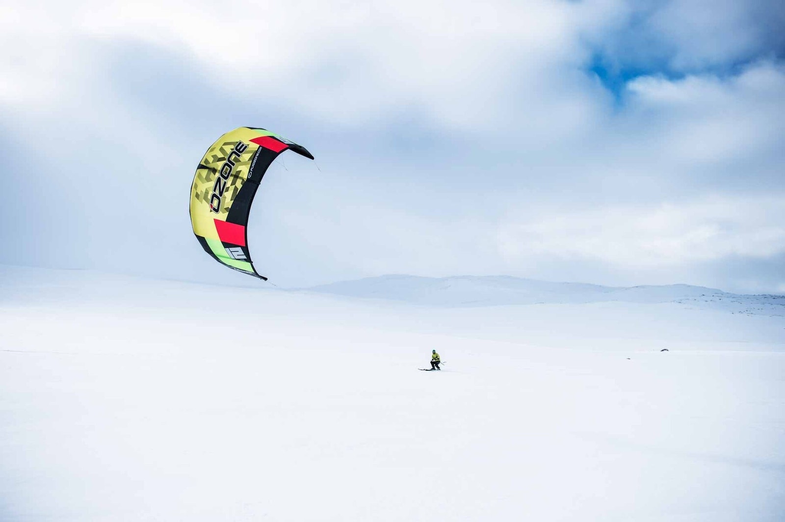 Kiting er populært i området Galleribilde