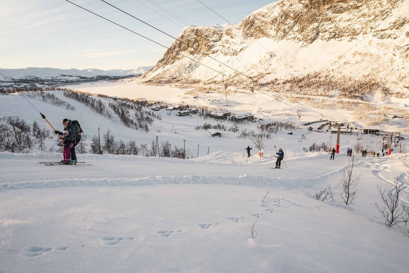 Fra alpinanlegget Galleribilde