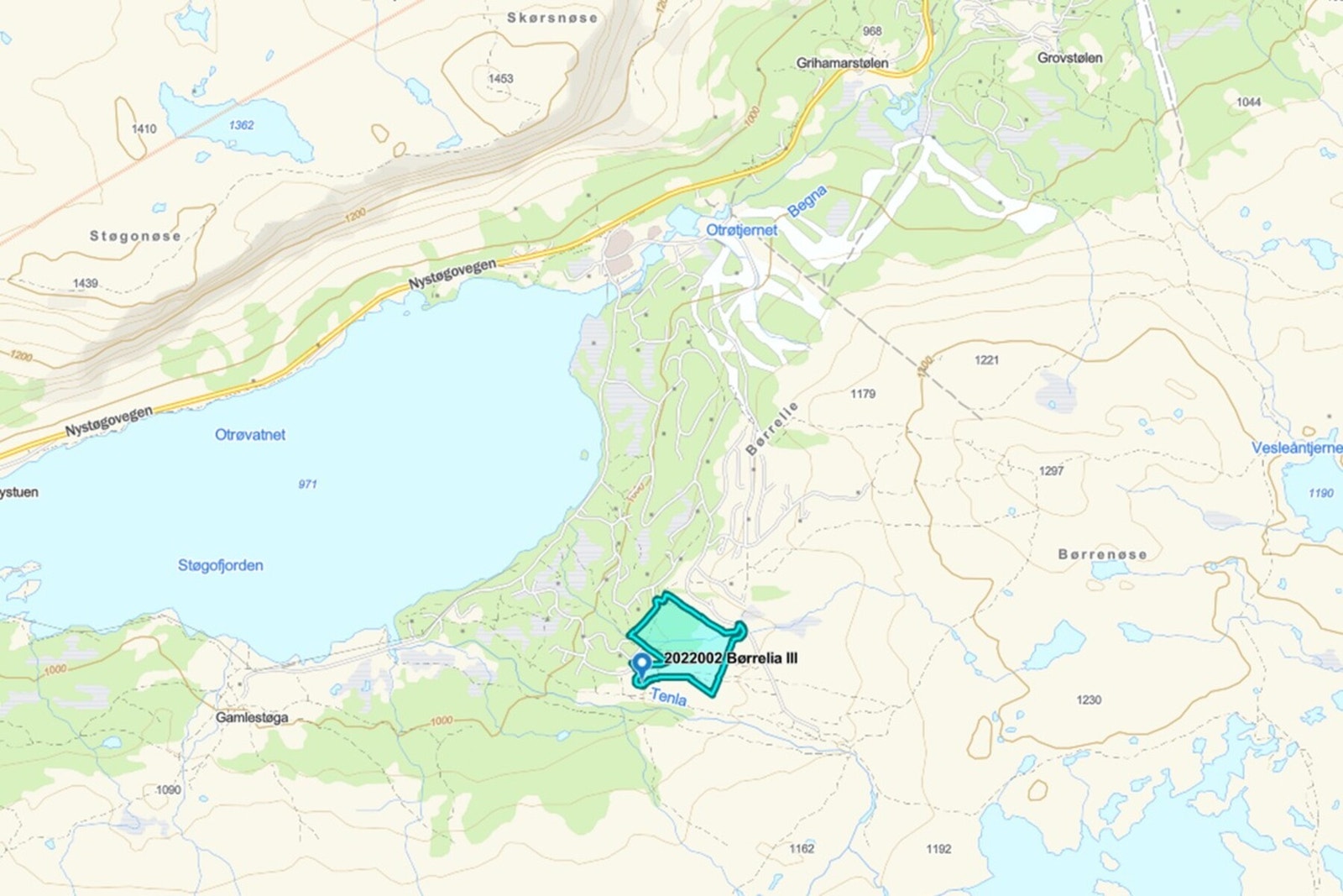 Tomteområdet ligger flott og vestvendt til med god utsikt Galleribilde