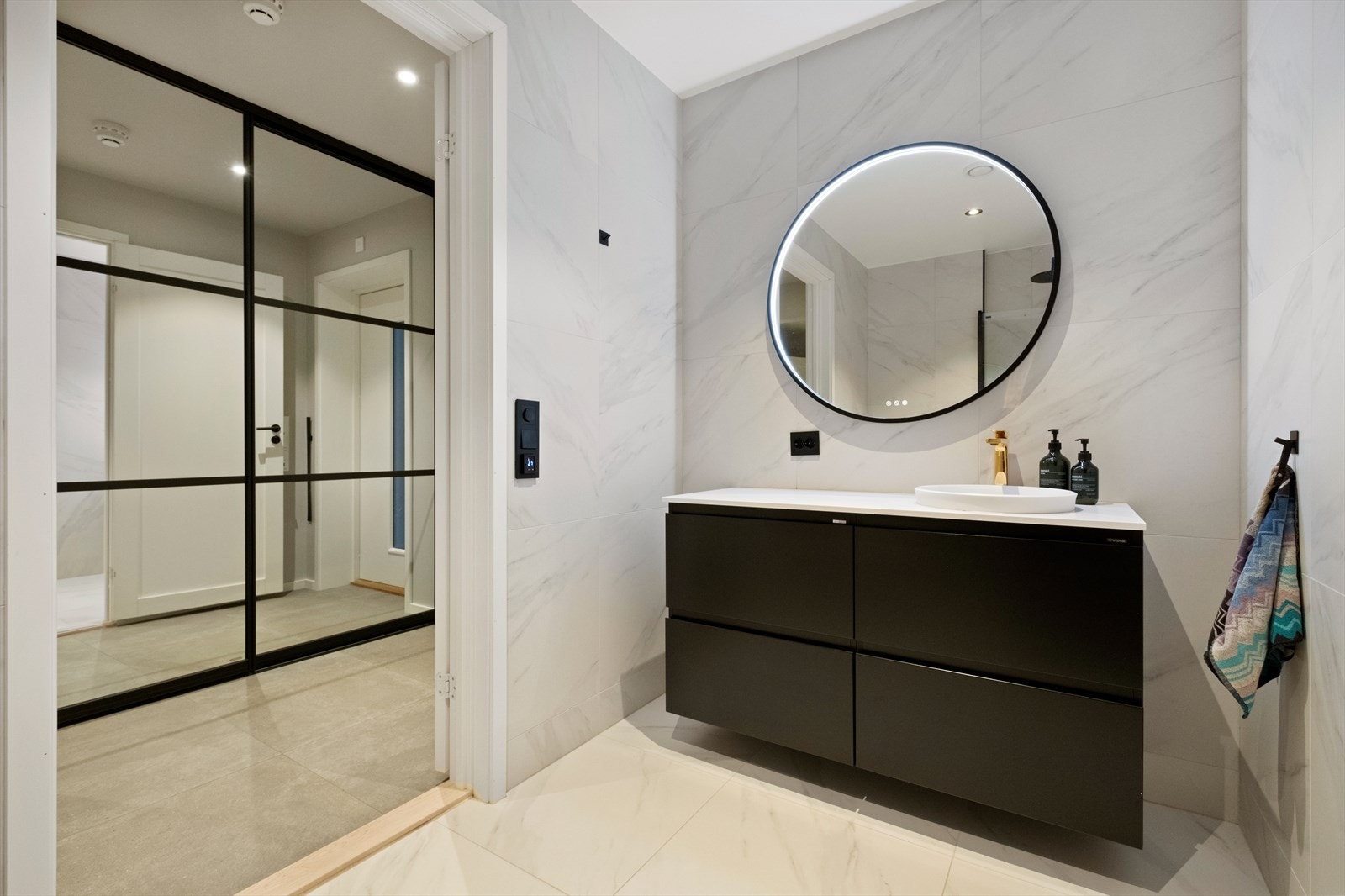 Balansert ventilasjon sikrer godt innemiljø på badet Galleribilde