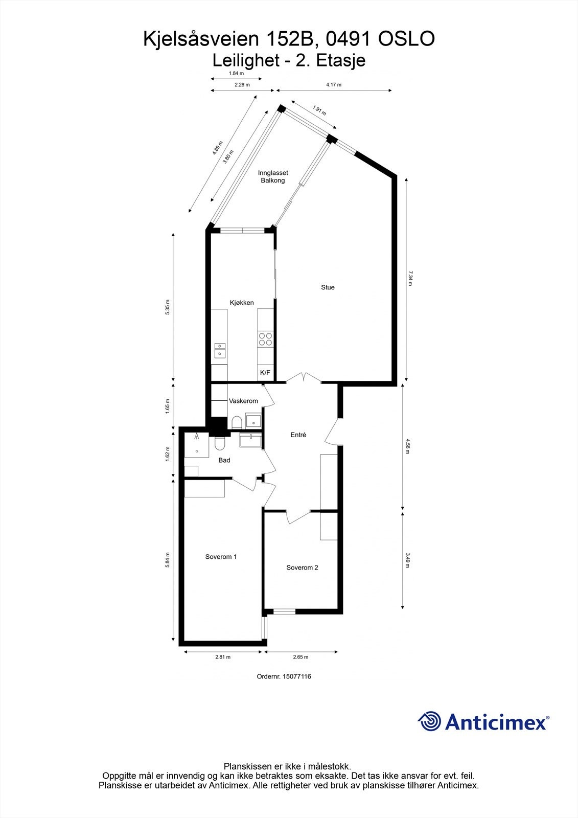 Planskisse Galleribilde