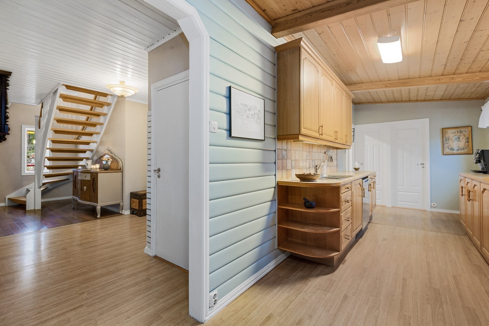 Trappegang til andre etasje Galleribilde