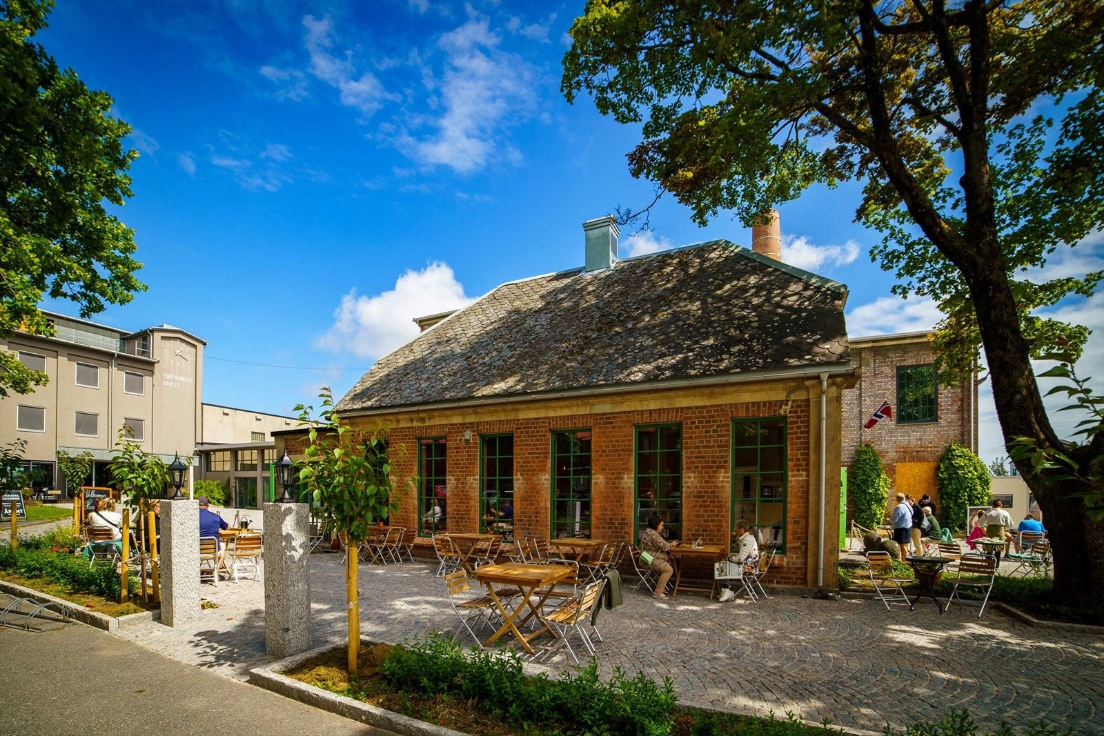 Havfuglen Café Galleribilde