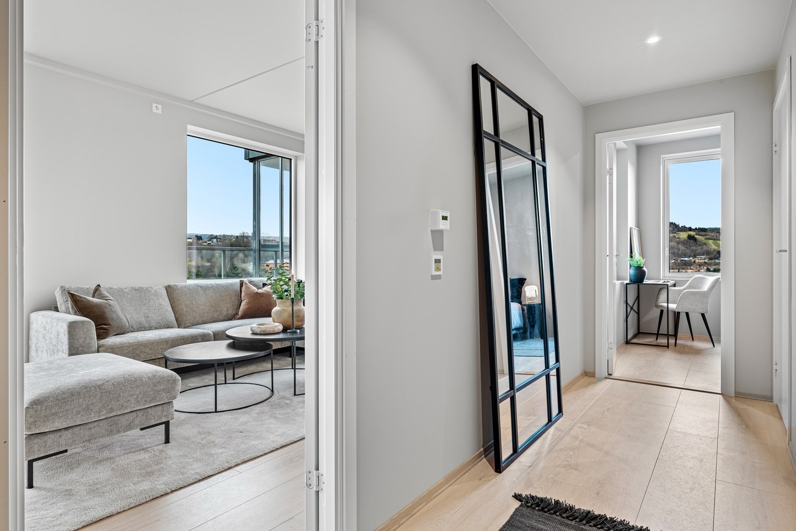 Det er muligheter for å kjøpe med parkeringsplass i P-kjeller. Galleribilde