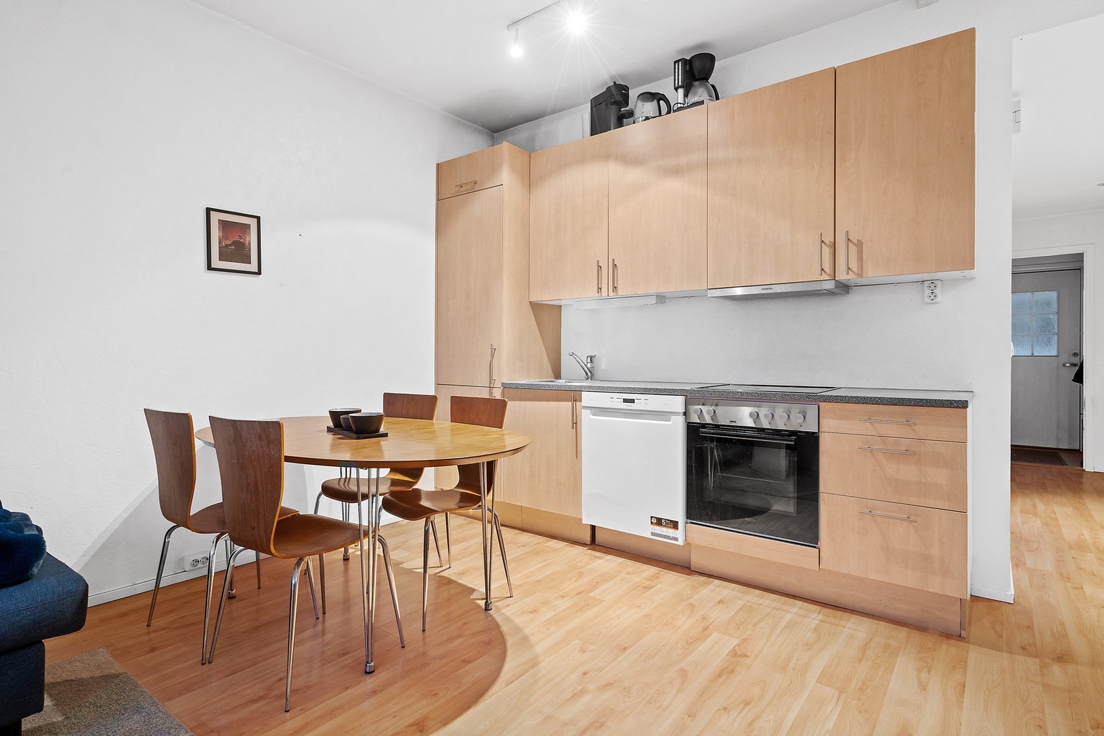 Åpen stue kjøkken løsning Galleribilde