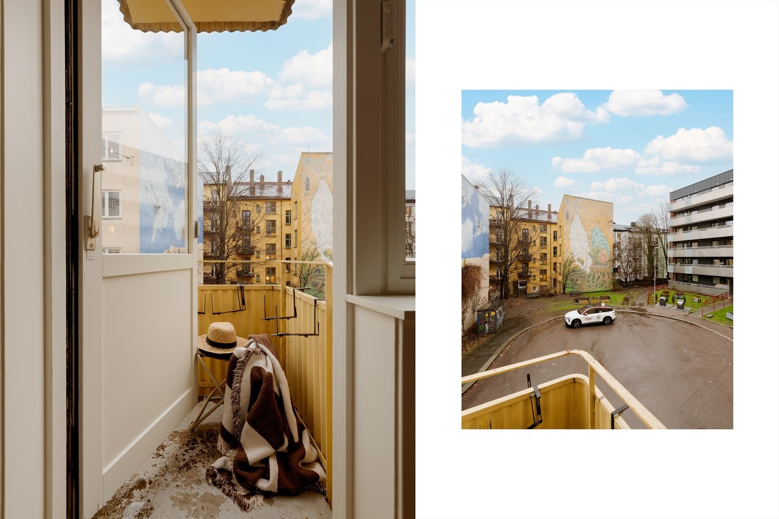 Leiligheten ligger fint til i byggets 2. etasje med utgang til en herlig balkong fra stuen. Galleribilde