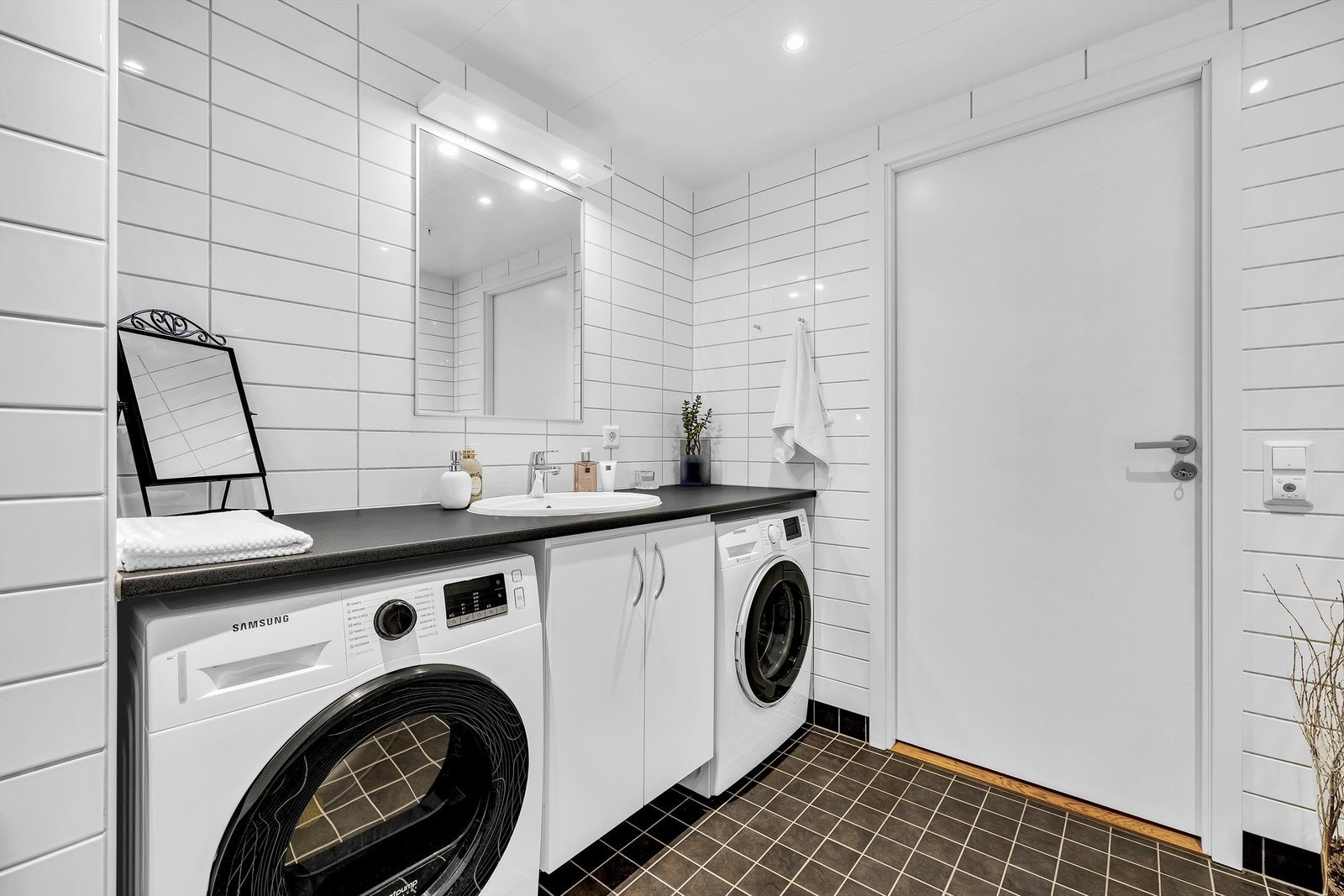 Tørketrommel medfølger. Galleribilde