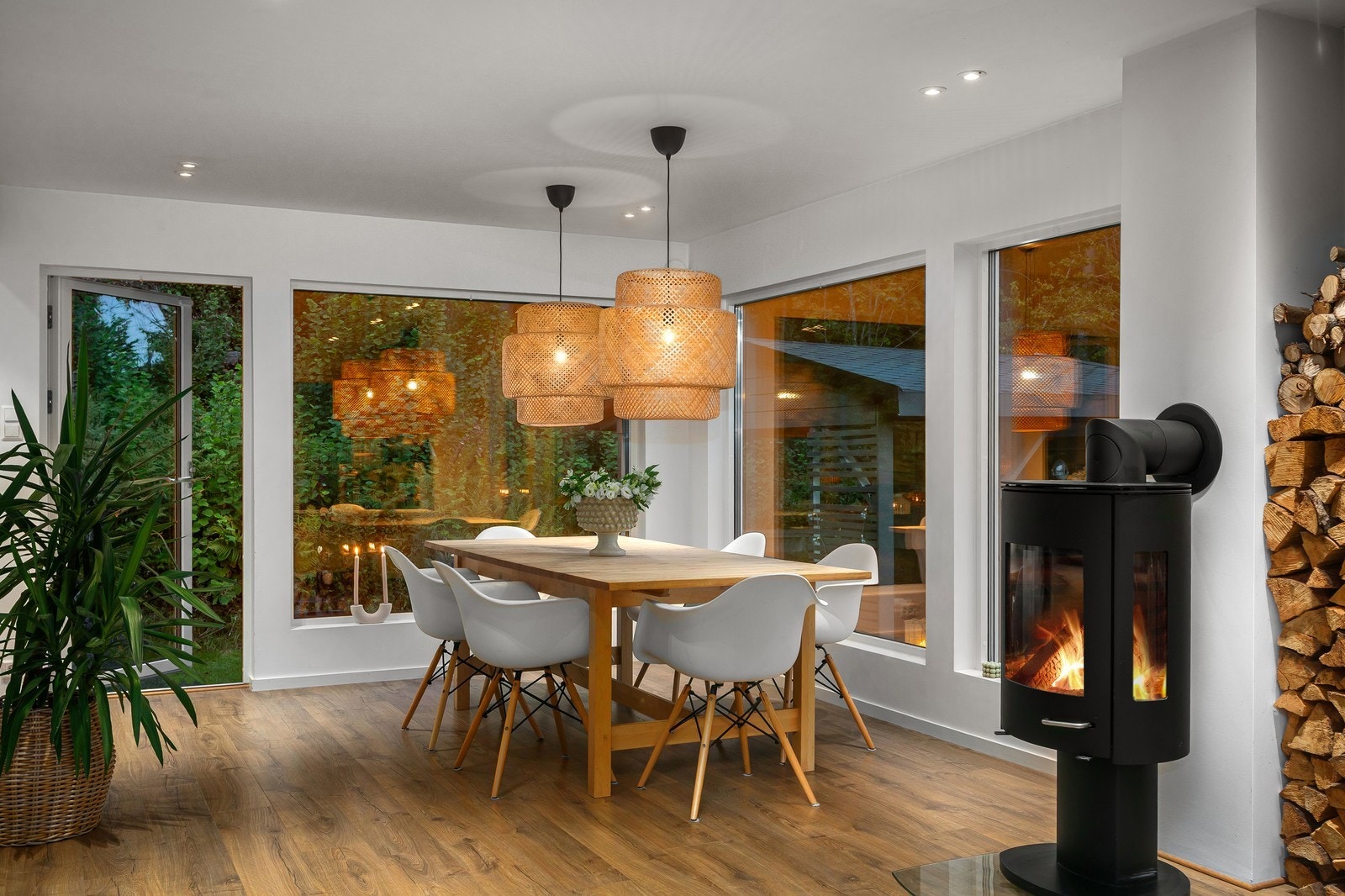 Koselig kveldsstemning Galleribilde