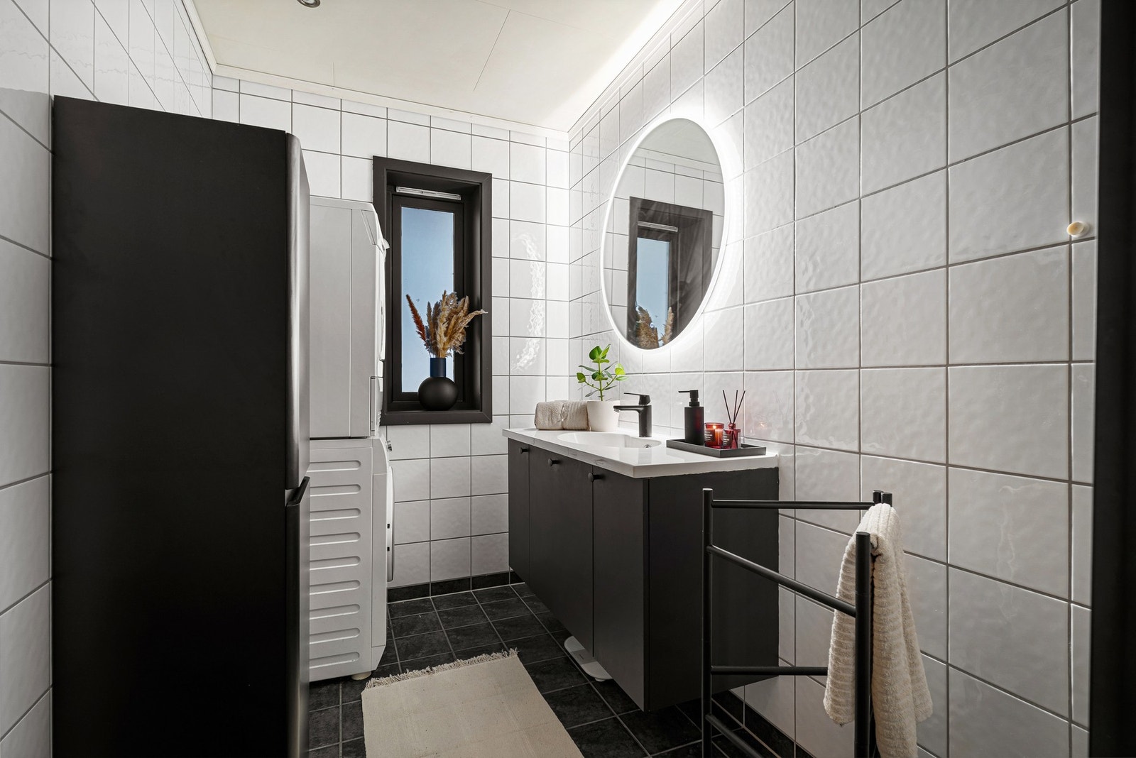 Romslig bad på 6,5 kvm. Galleribilde