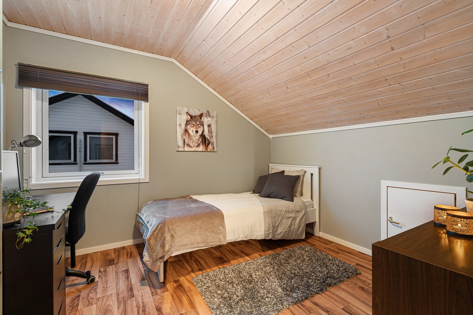 Soverom på 9,2 kvm. Galleribilde